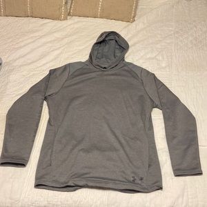 Under Armour. Gray. Large. Cold Gear. Hoodie.
